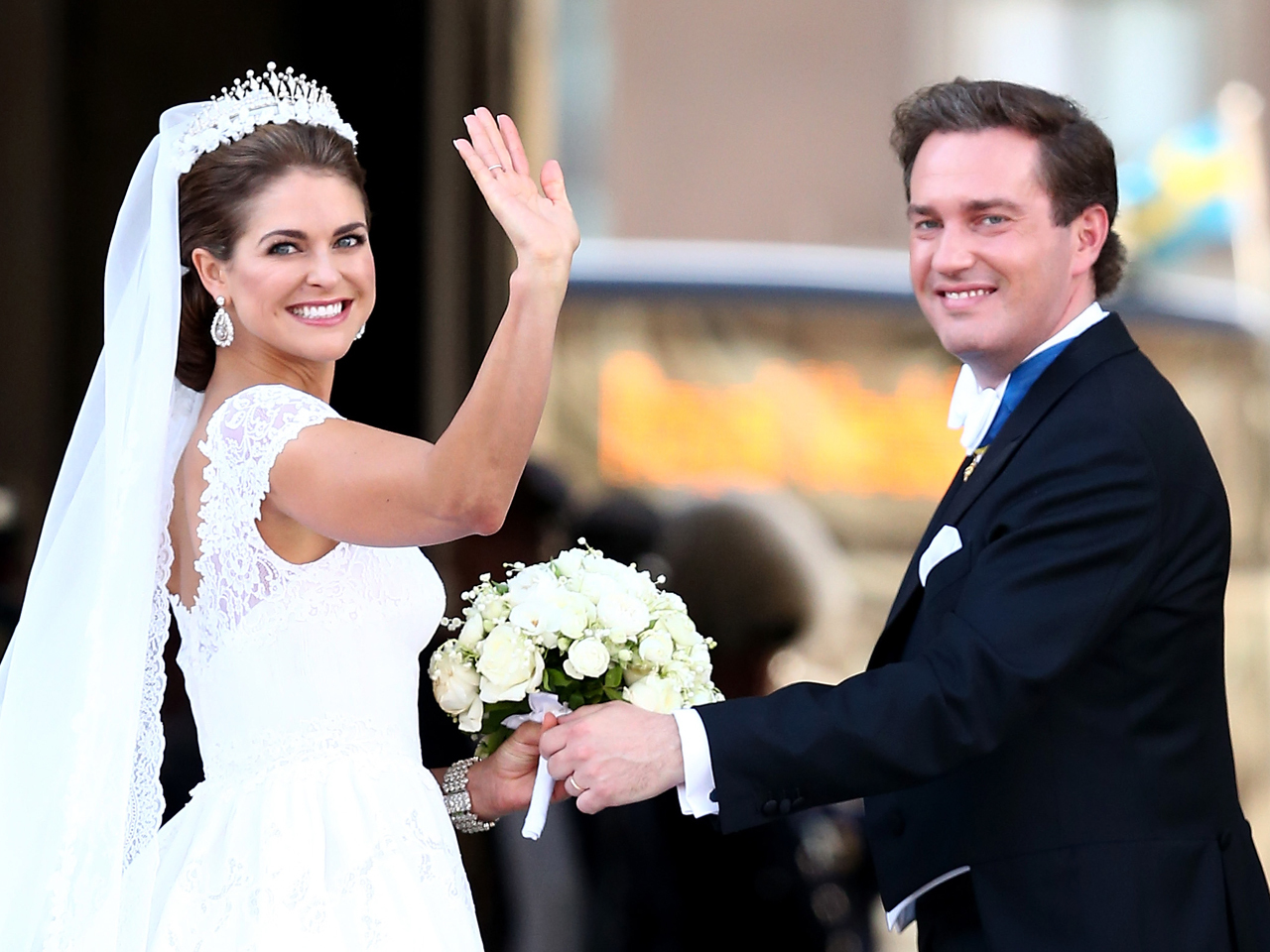 Sweden's Princess Madeleine marries New York banker
