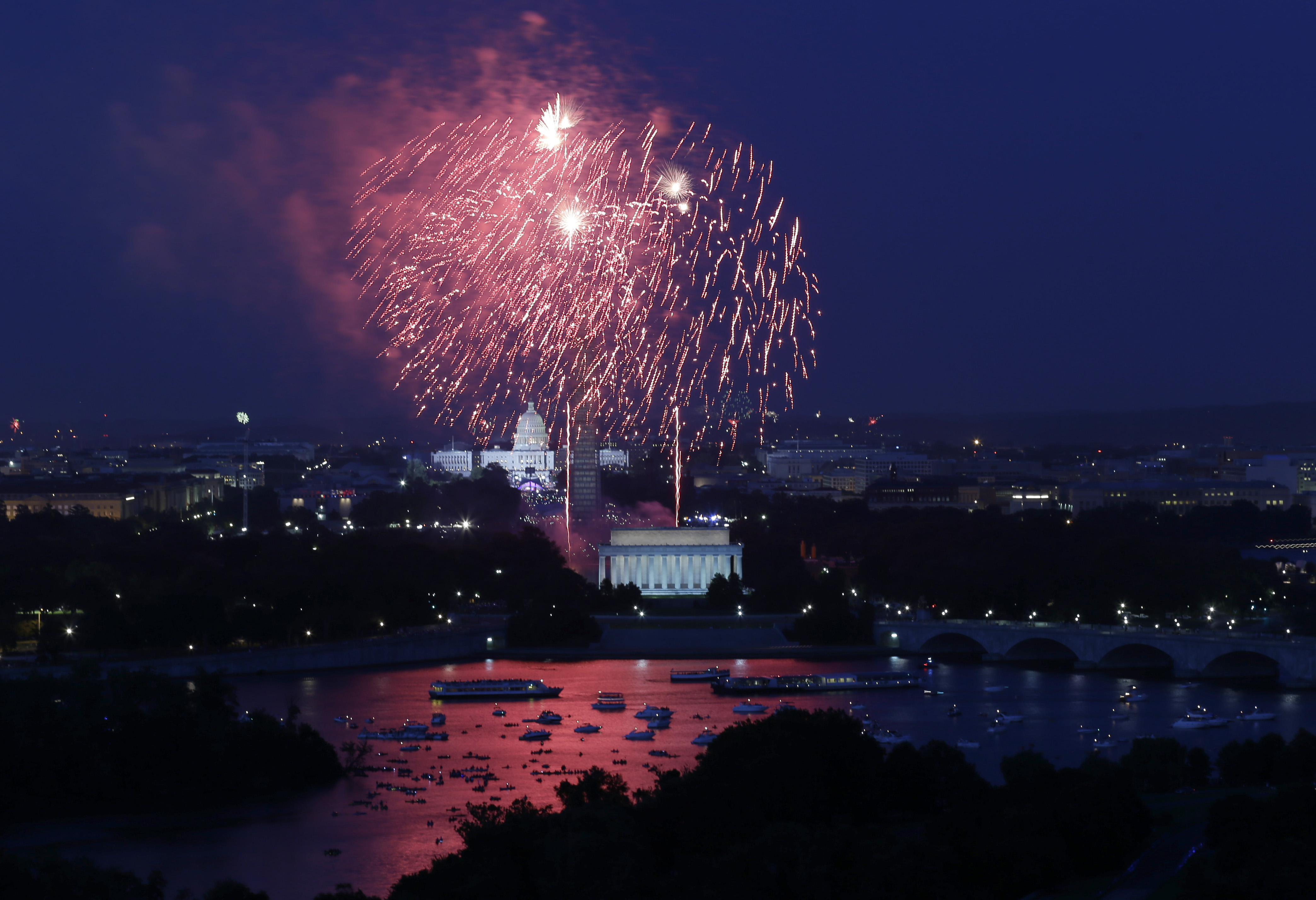 July 4th saluted with fireworks, parades, parties CBS News