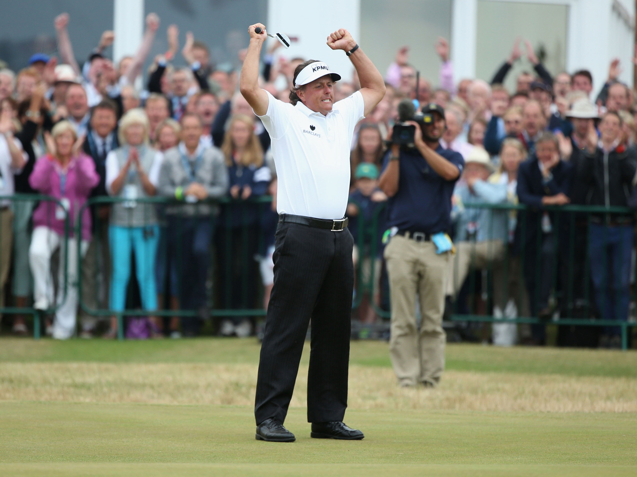 Phil Mickelson wins British Open with superb final round CBS News