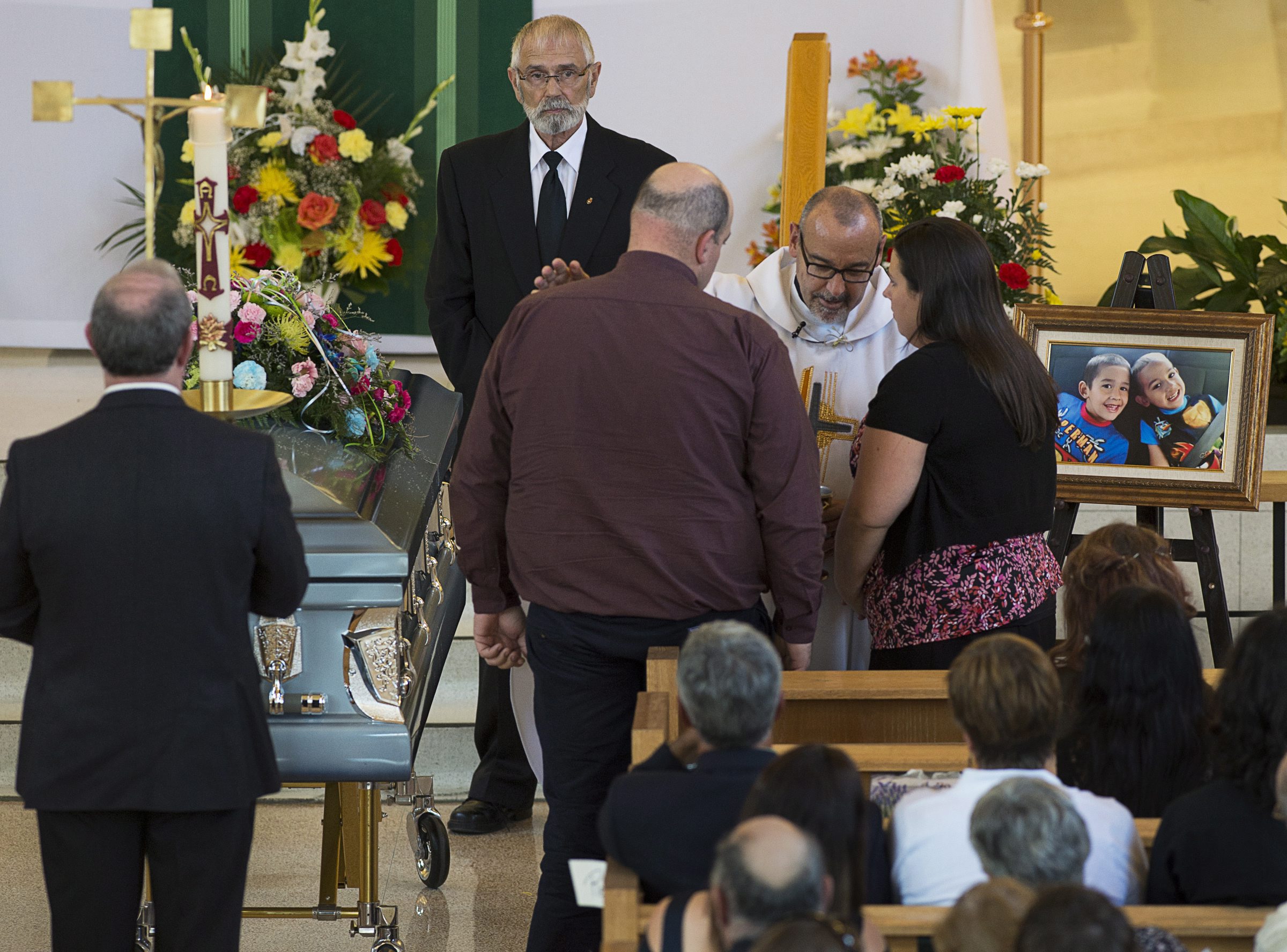 Brothers Killed By Python Eulogized In Funeral Attended By Hundreds ...