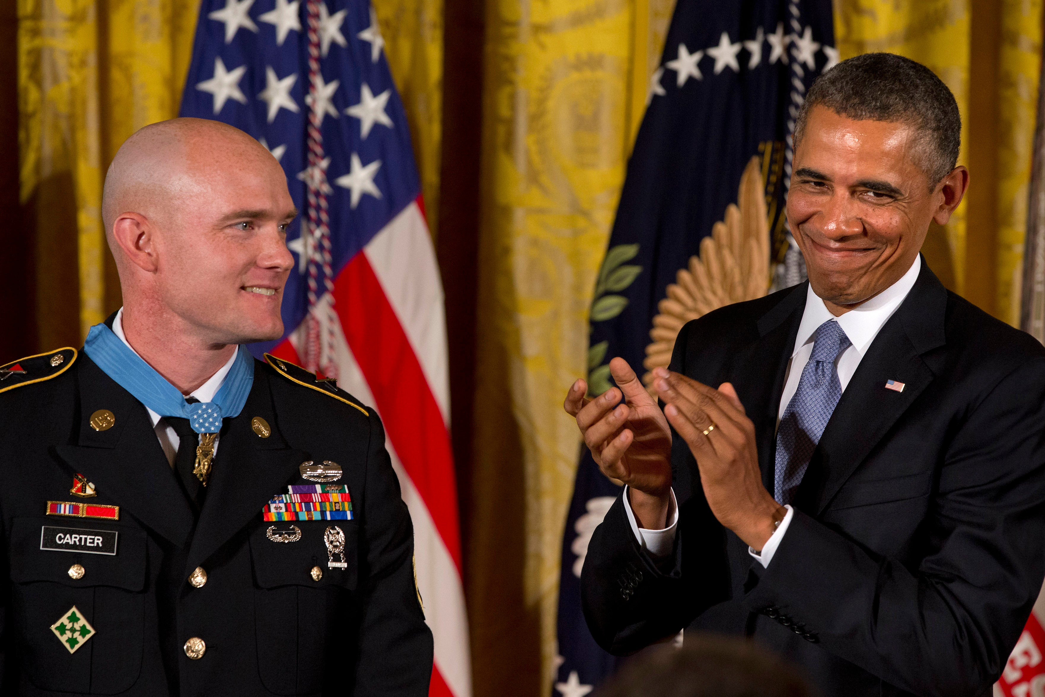 Obama awards Medal of Honor, highest US military decoration, to Afghanistan  hero