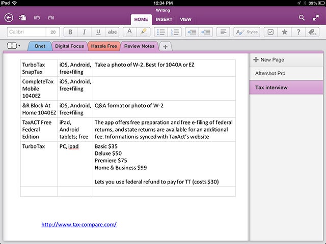 Updated OneNote for iPad liberates users from PC - CBS News