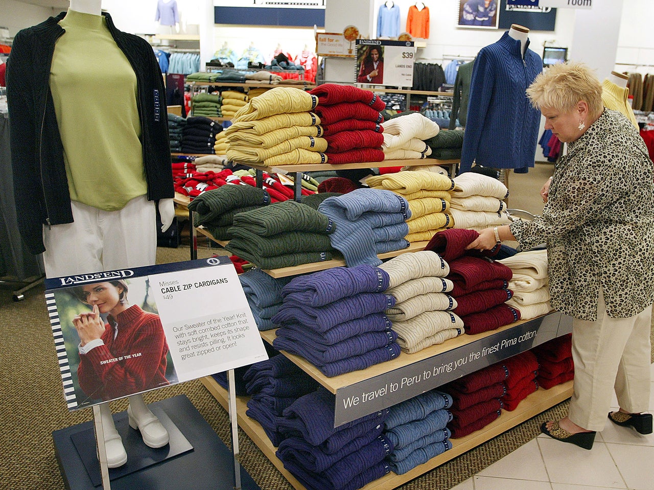 Sears considering spinning off Lands' End CBS News