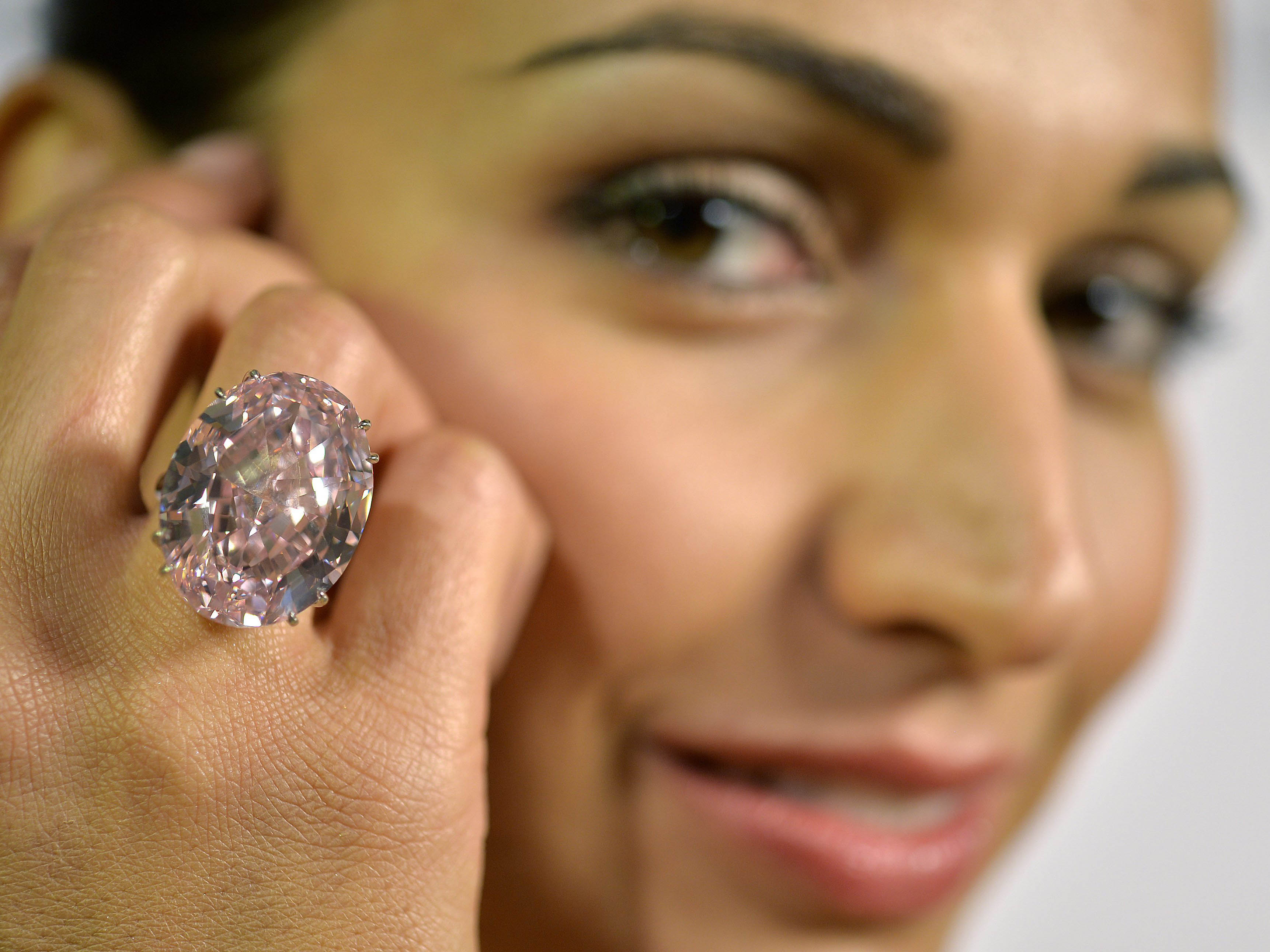 This Exceptionally Rare Pink Diamond Just Sold for $36.1 Million