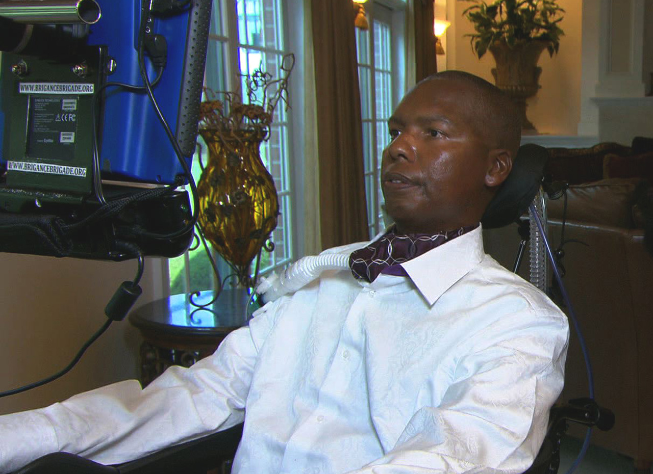 O.J. Brigance: Quitting is never an option - CBS News