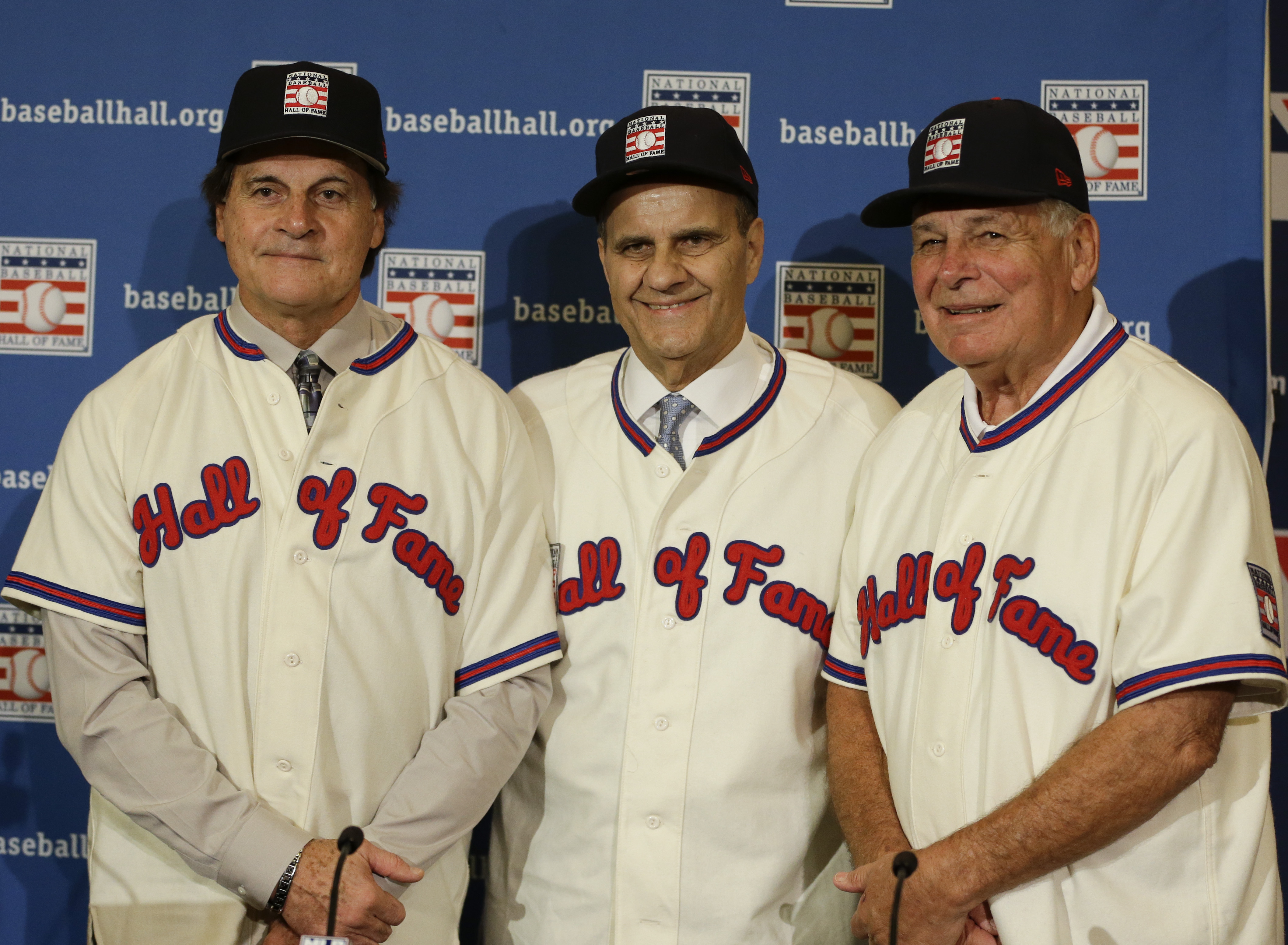 Joe Torre, Tony La Russa and Bobby Cox elected to MLB Hall of Fame, MLB