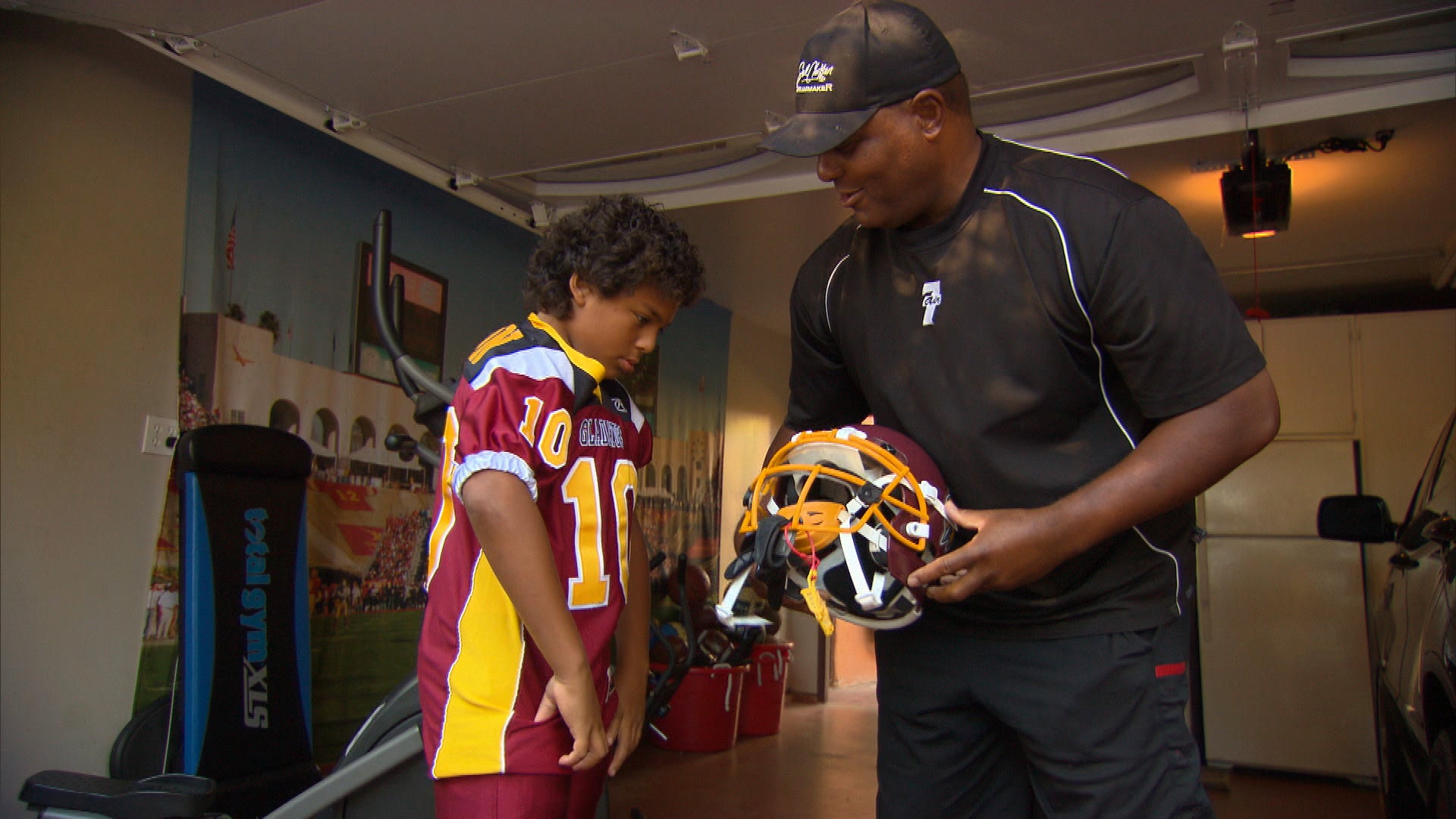 QB Guru didn't want his own sons to play football CBS News