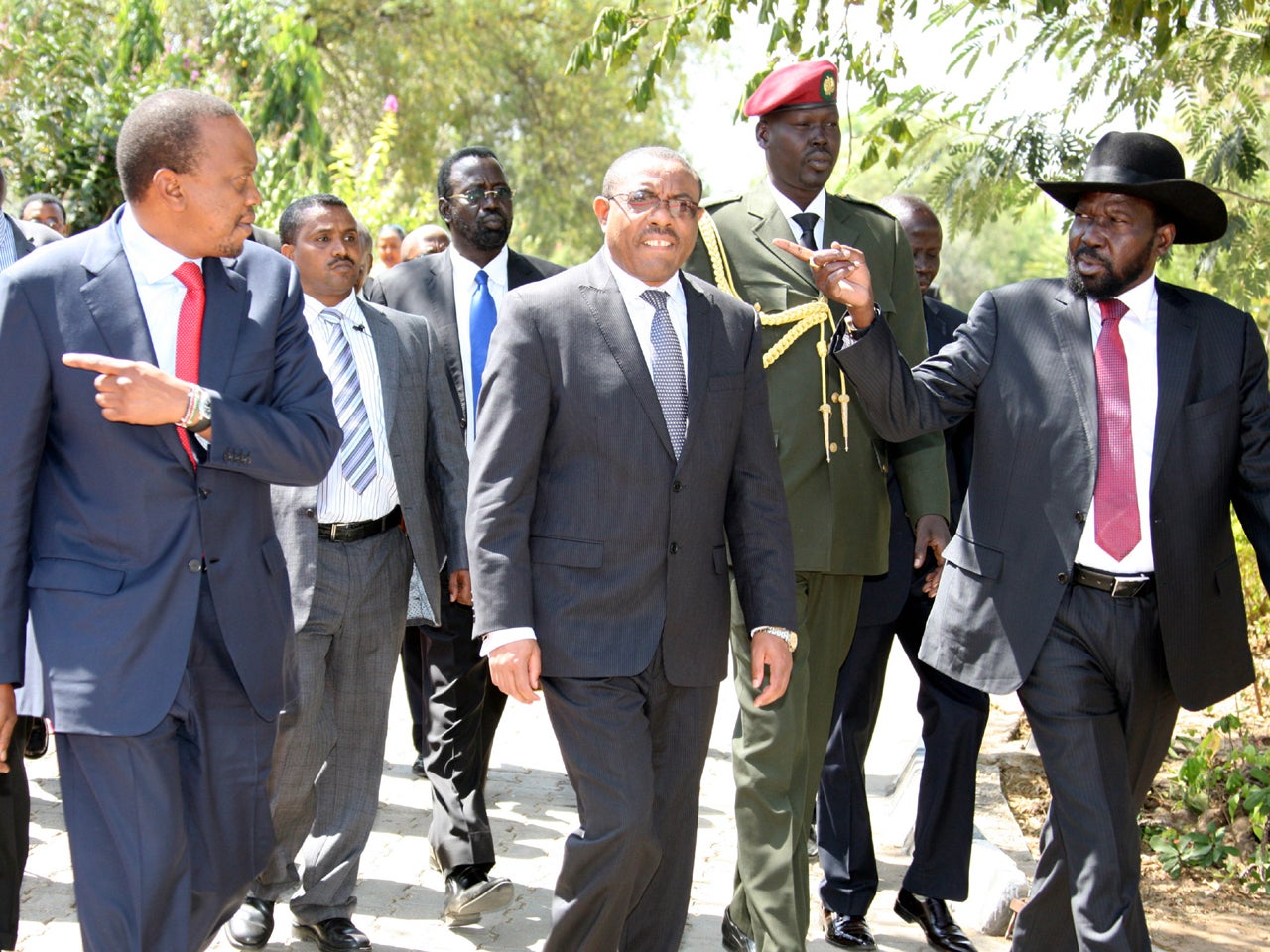 African leaders in South Sudan push peace talks CBS News