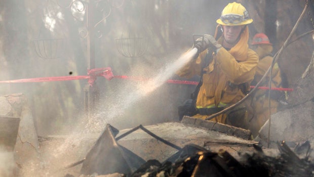 Extreme fire danger remains in Southern California as crews get a ...