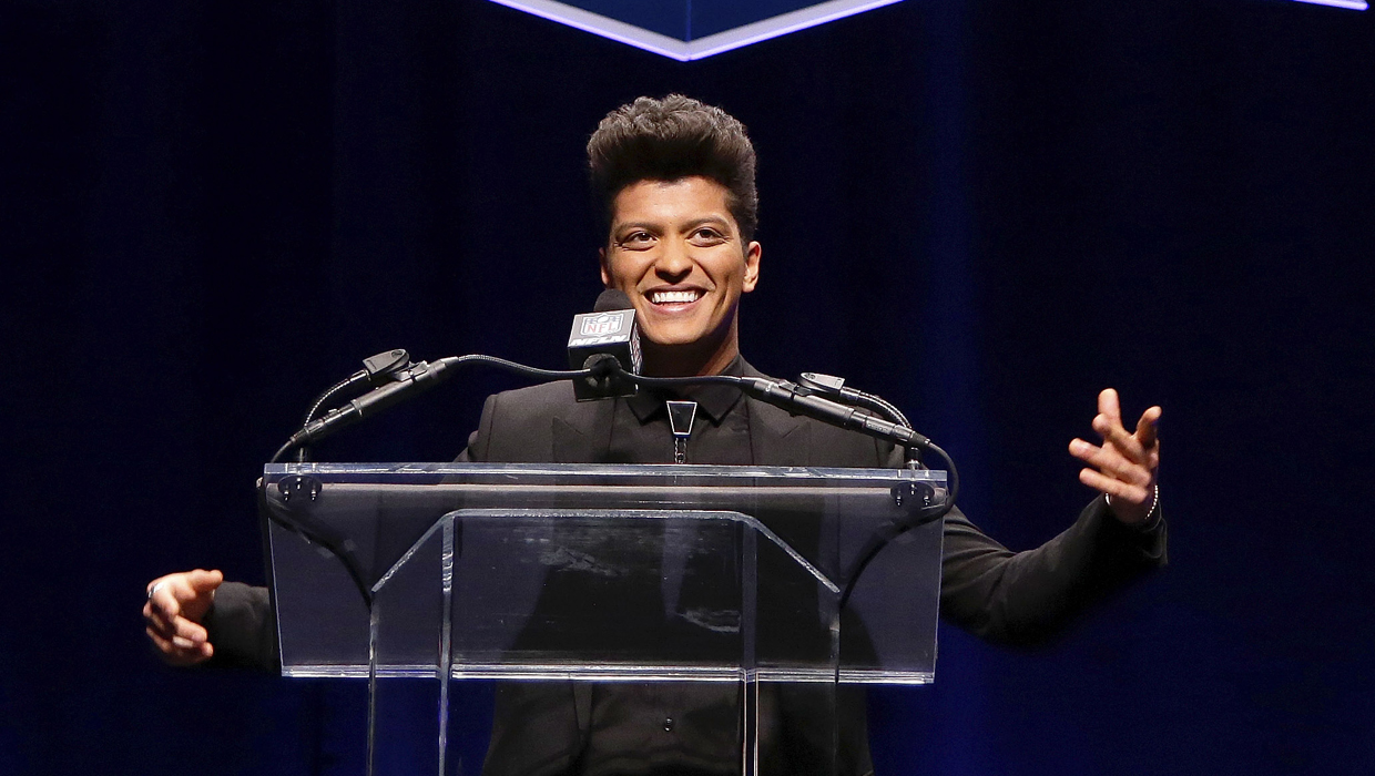 bruno mars super bowl 2014