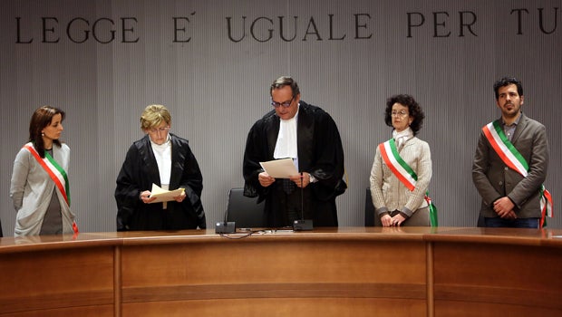 Italian Judge Alessandro Nencini, who sentenced Amanda Knox and ex ...