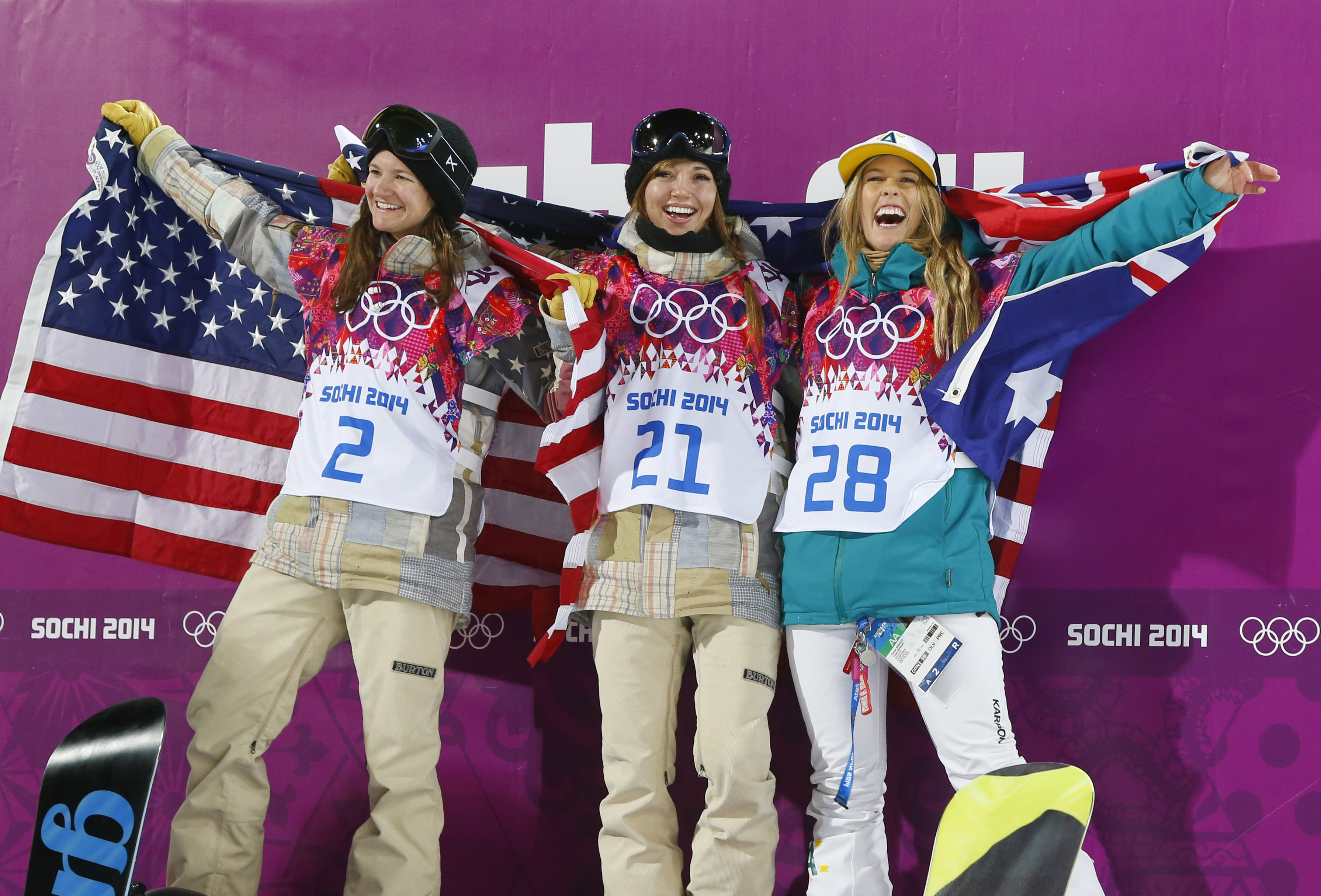 Winter Olympics 2014 Kaitlyn Farrington of U.S