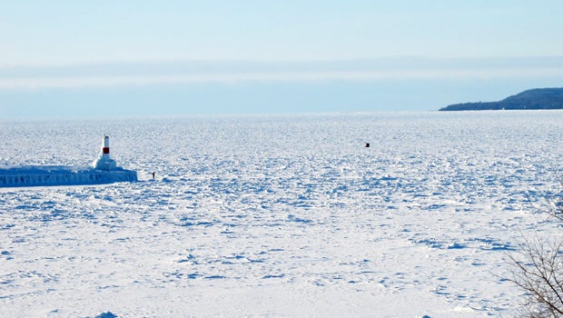 Great Lakes Almost Completely Covered With Ice Thanks To Deep Freeze ...