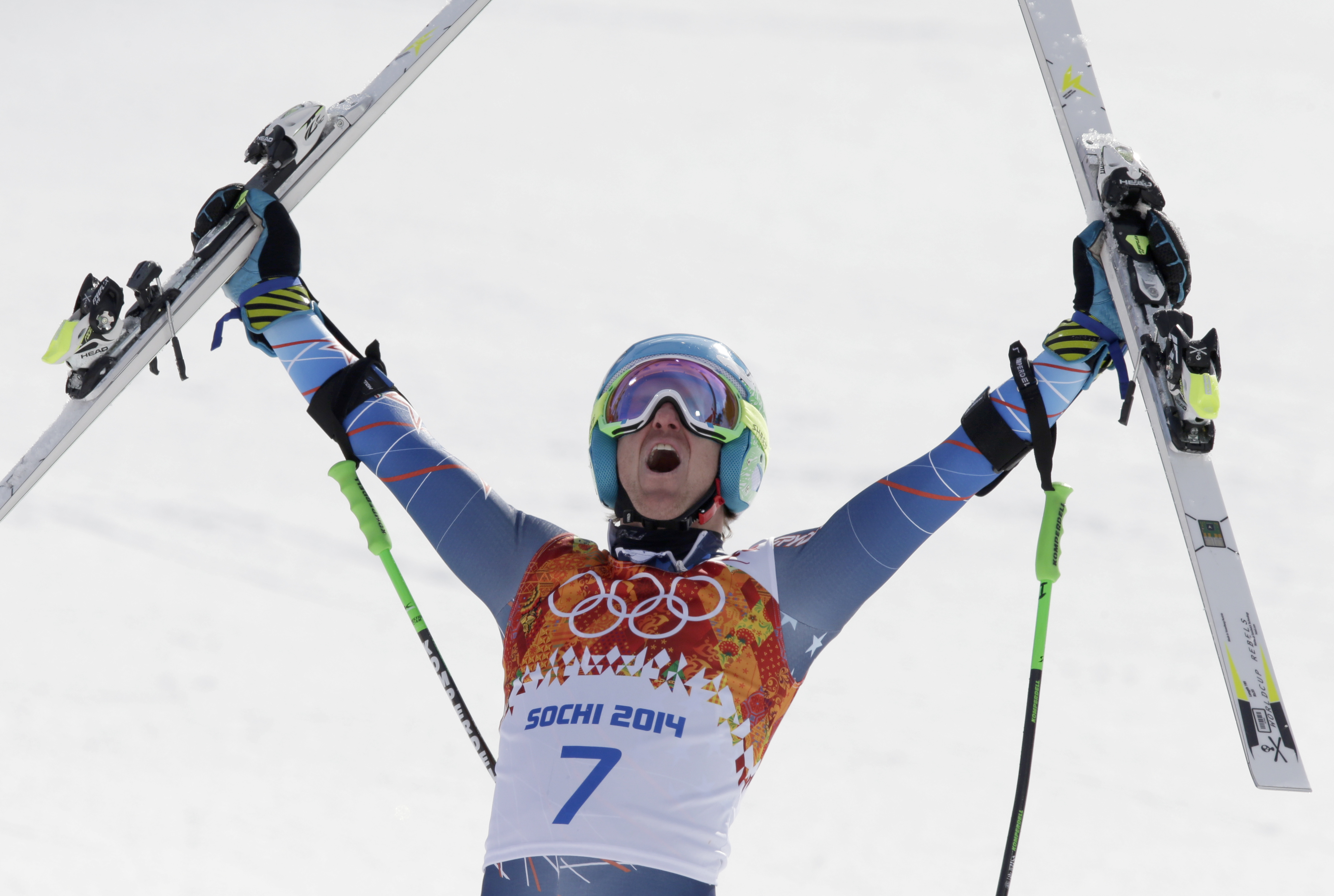 Winter Olympics Ted Ligety grabs gold in giant slalom - CBS