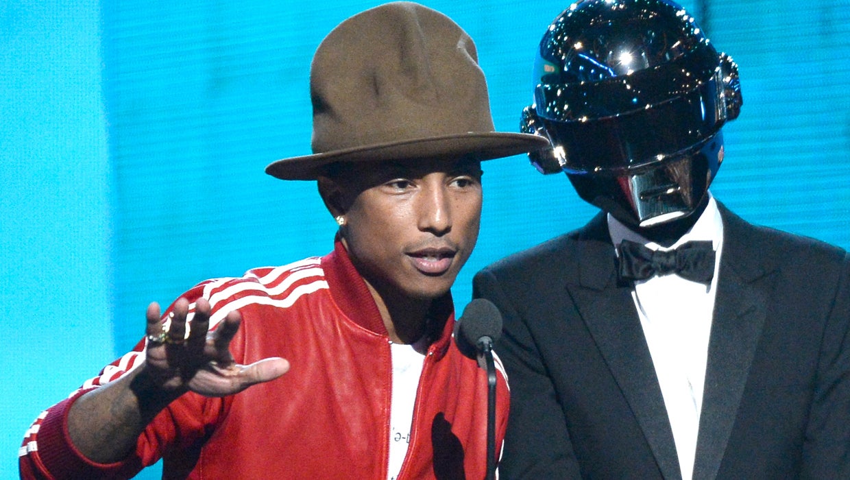 Pharrell Williams at the 2023 Grammys