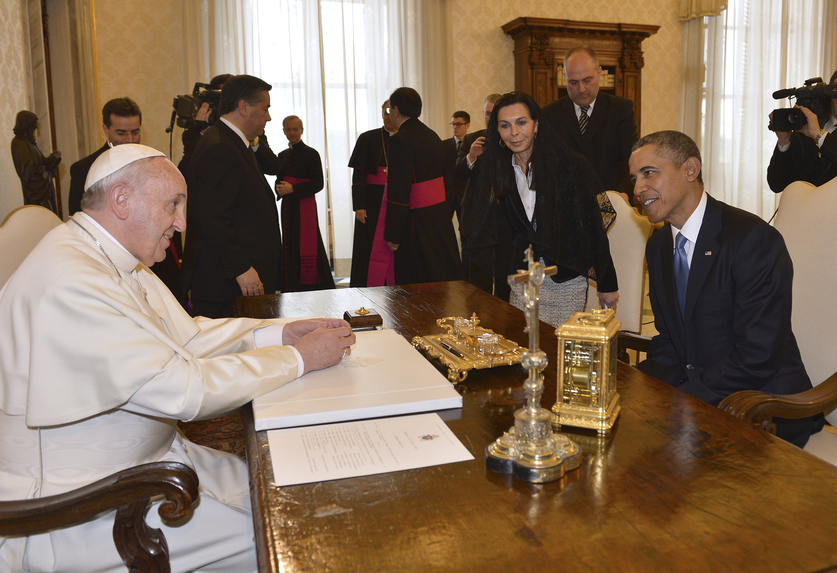 President Obama Pope Francis at Vatican News
