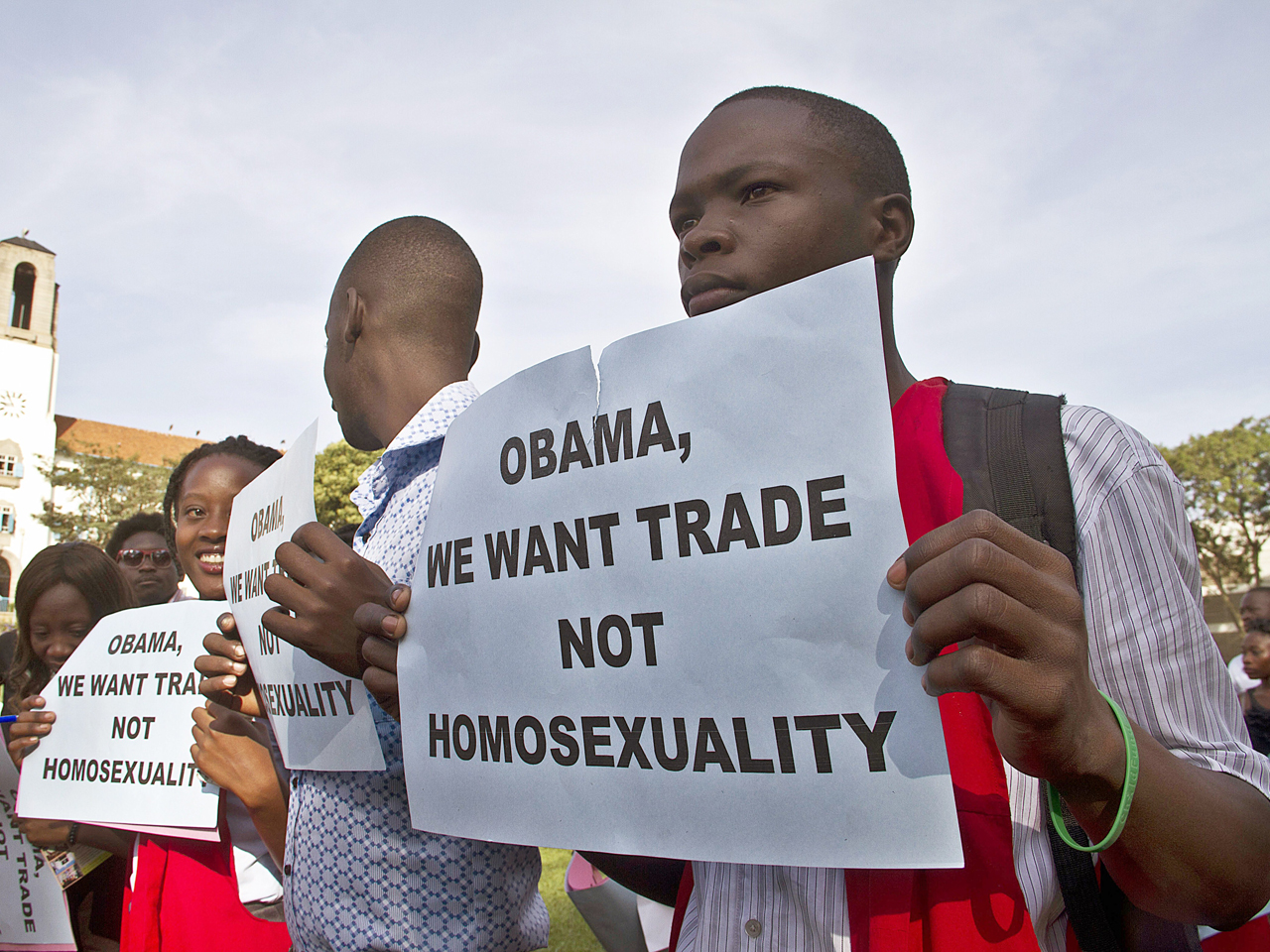 Uganda holds "thanksgiving" event for antigay laws CBS News