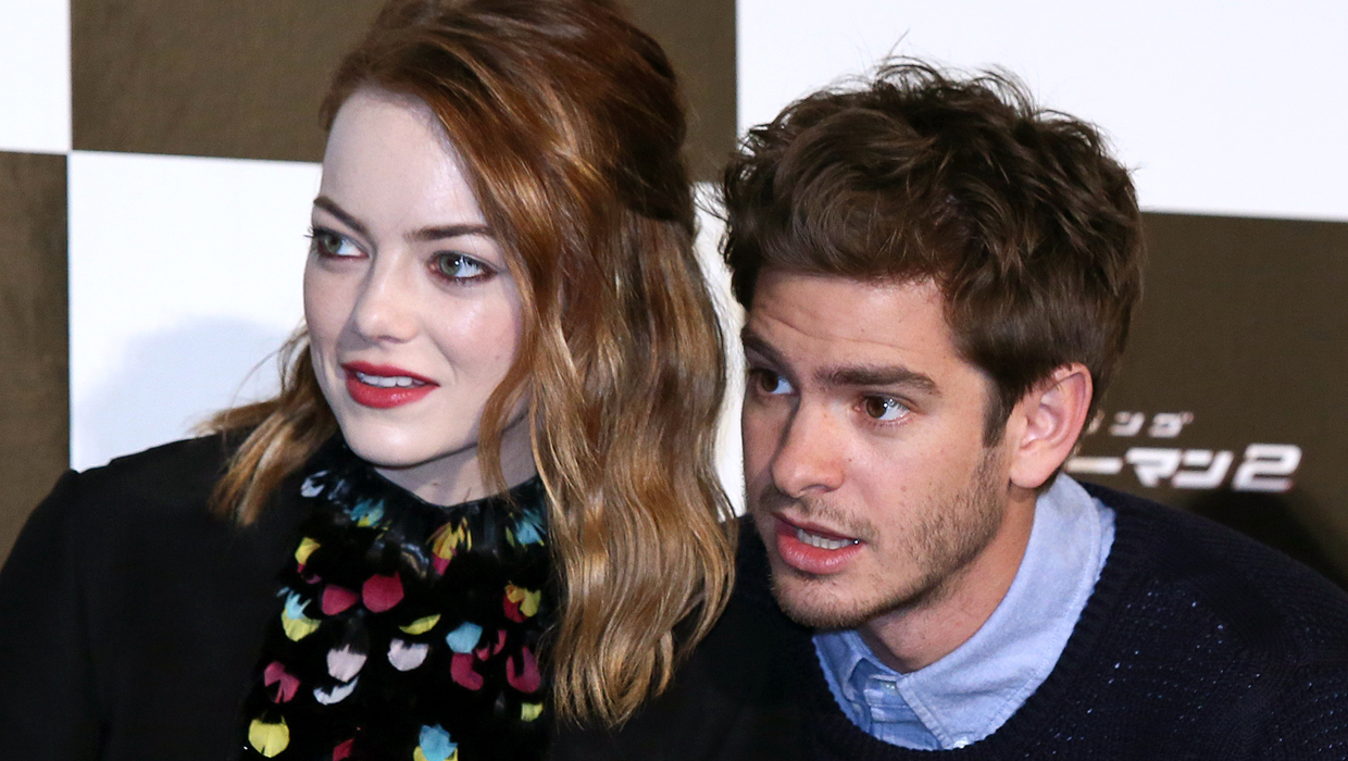 Emma Stone and Andrew Garfield get awkward on 