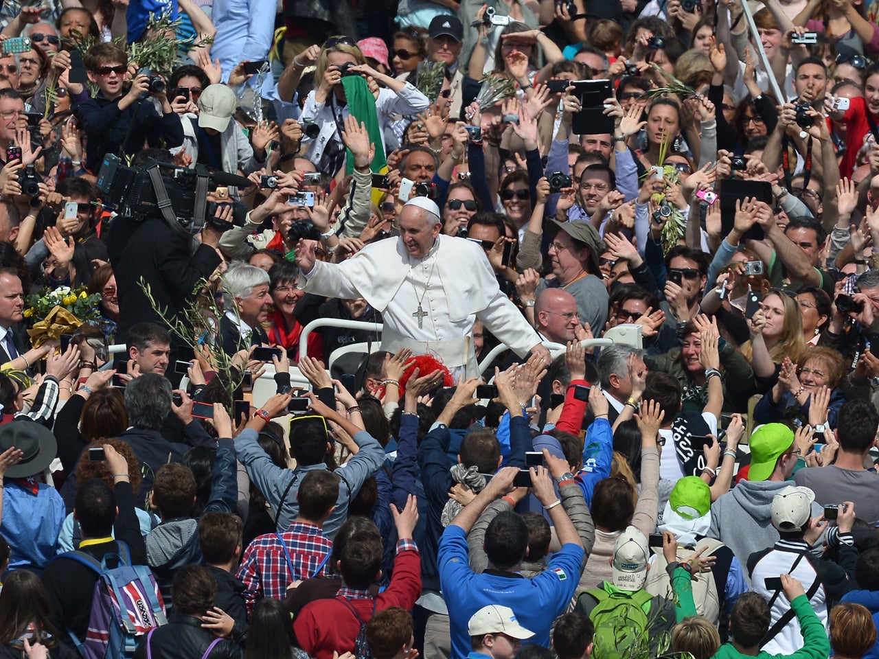 Pope Francis Delivers Off-the-cuff Homily For Palm Sunday - CBS News