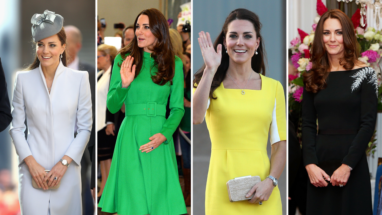 Kate, Duchess of Cambridge, shows off new royal style in Down Under ...