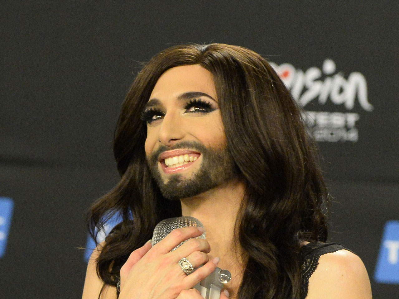 Conchita Wurst, bearded drag queen, wins Eurovision Song Contest CBS News