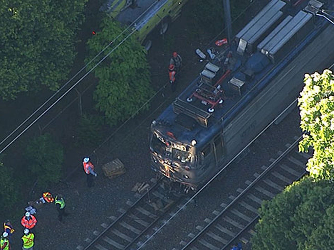 Two killed after Amtrak train hits truck near Boston - CBS News