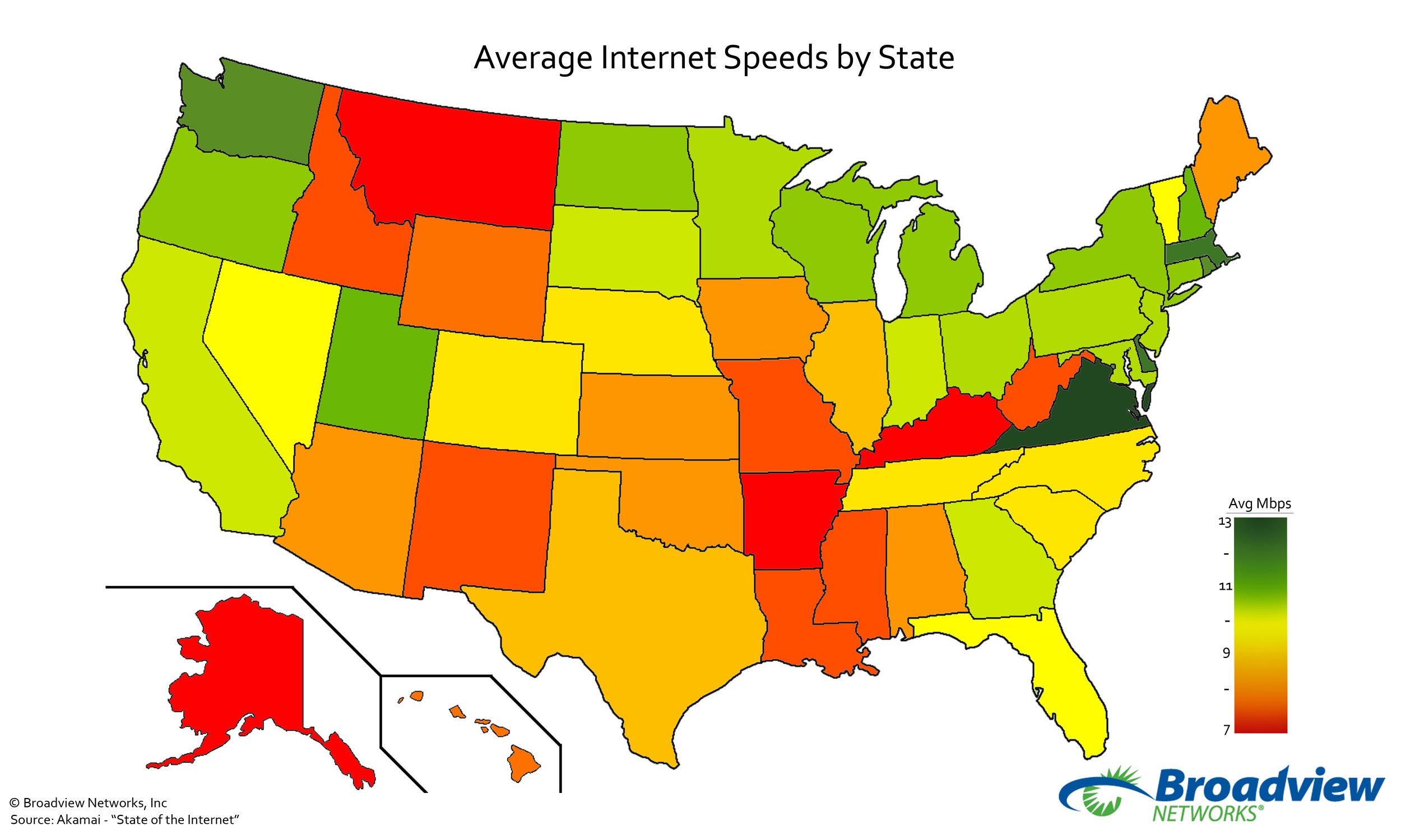 Which U.S. state has the fastest Internet speed? Virginia - CBS News