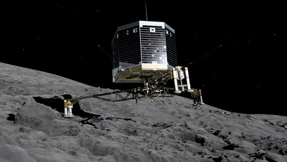 Rosetta Space Probe Scopes Out Landing Zone On Comet - CBS News