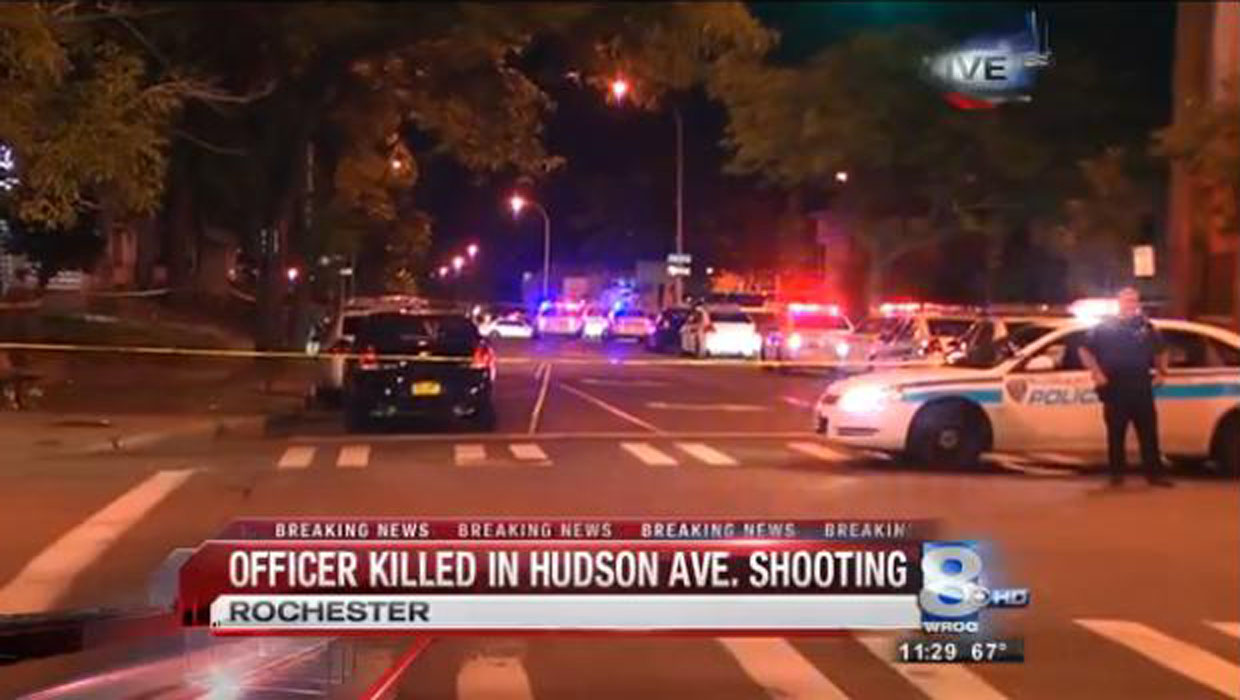 Unidentified Police Officer Fatally Shot Chasing Suspect In Rochester ...