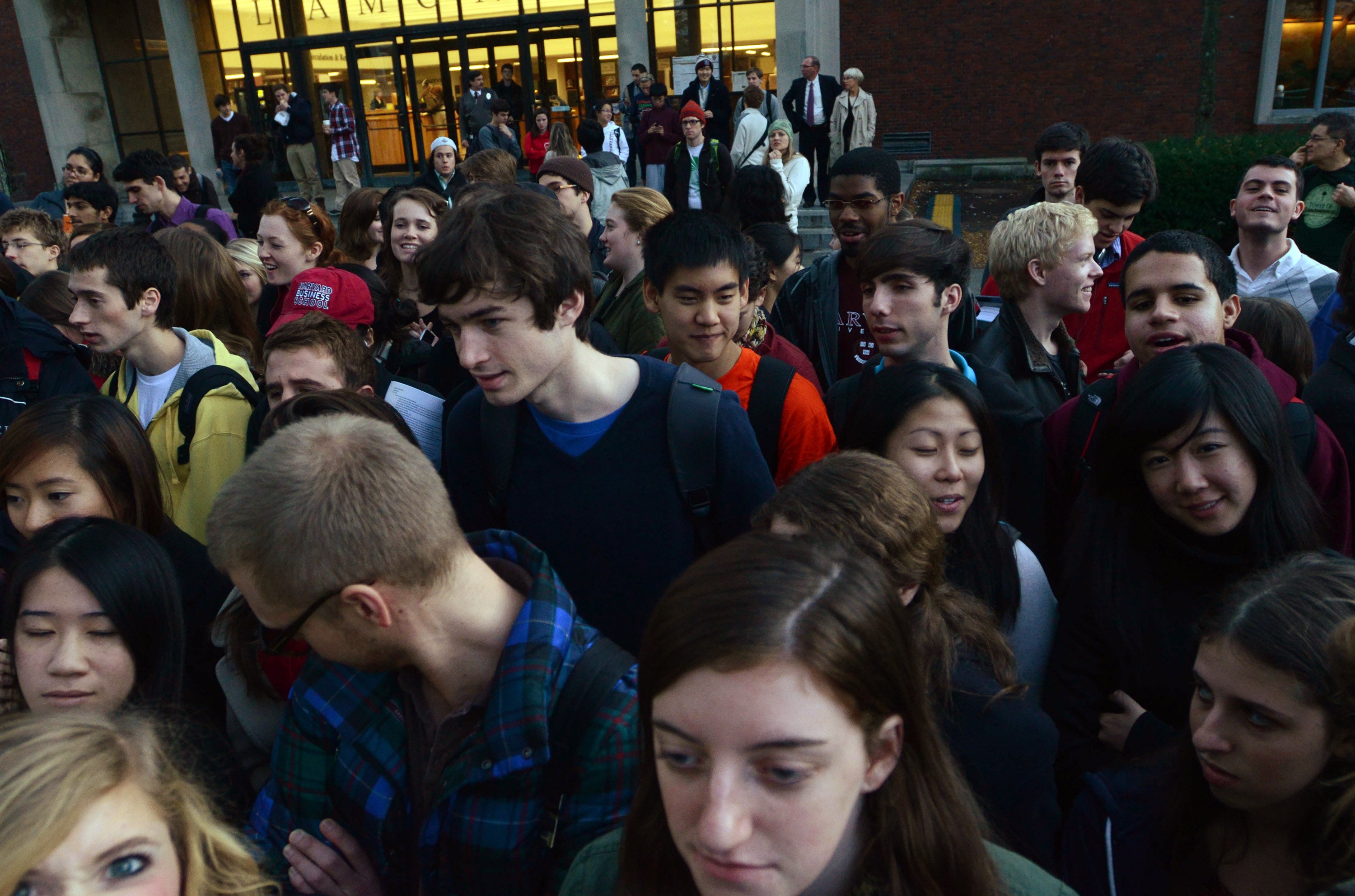 Harvard takes heat for taking secret classroom photos cbs news