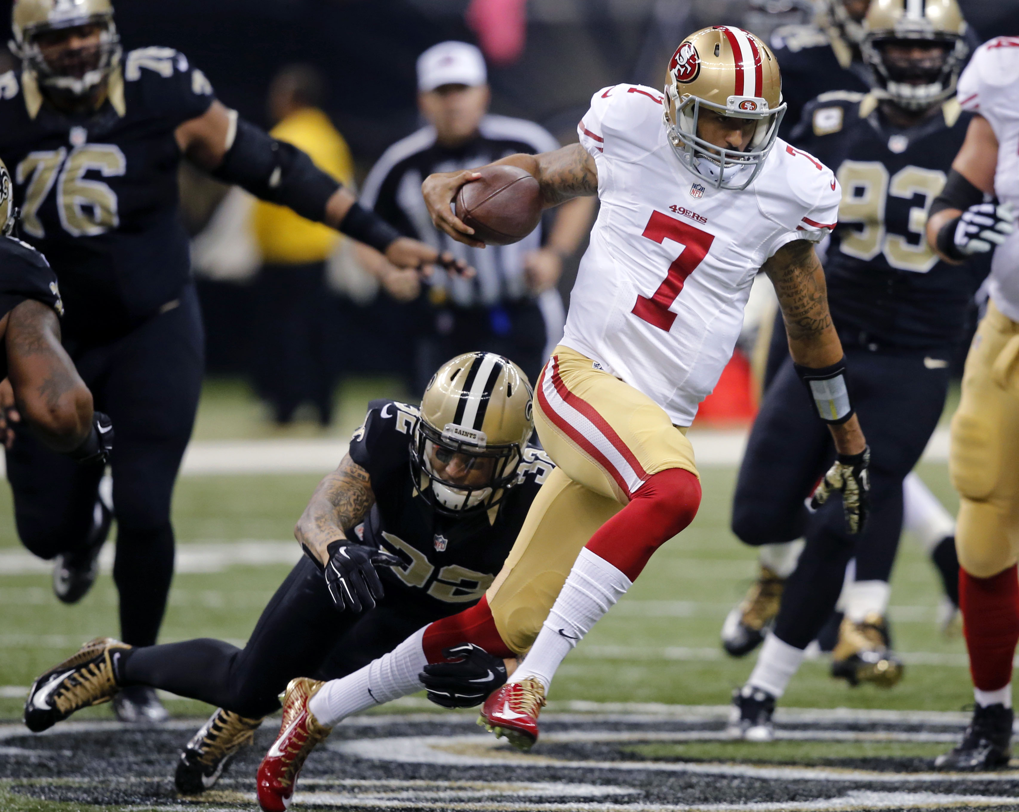 San Francisco 49ers outlast New Orleans Saints in OT, 27-24 – New York  Daily News