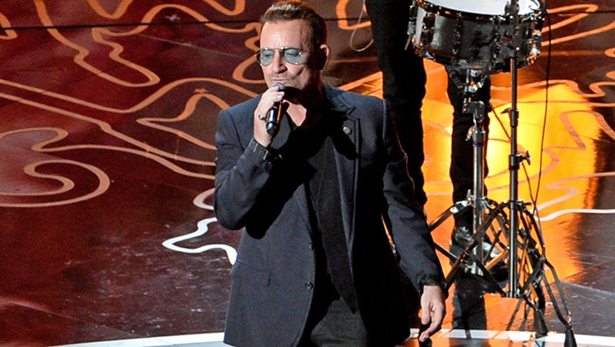 Bono still can't play guitar after biking accident CBS News