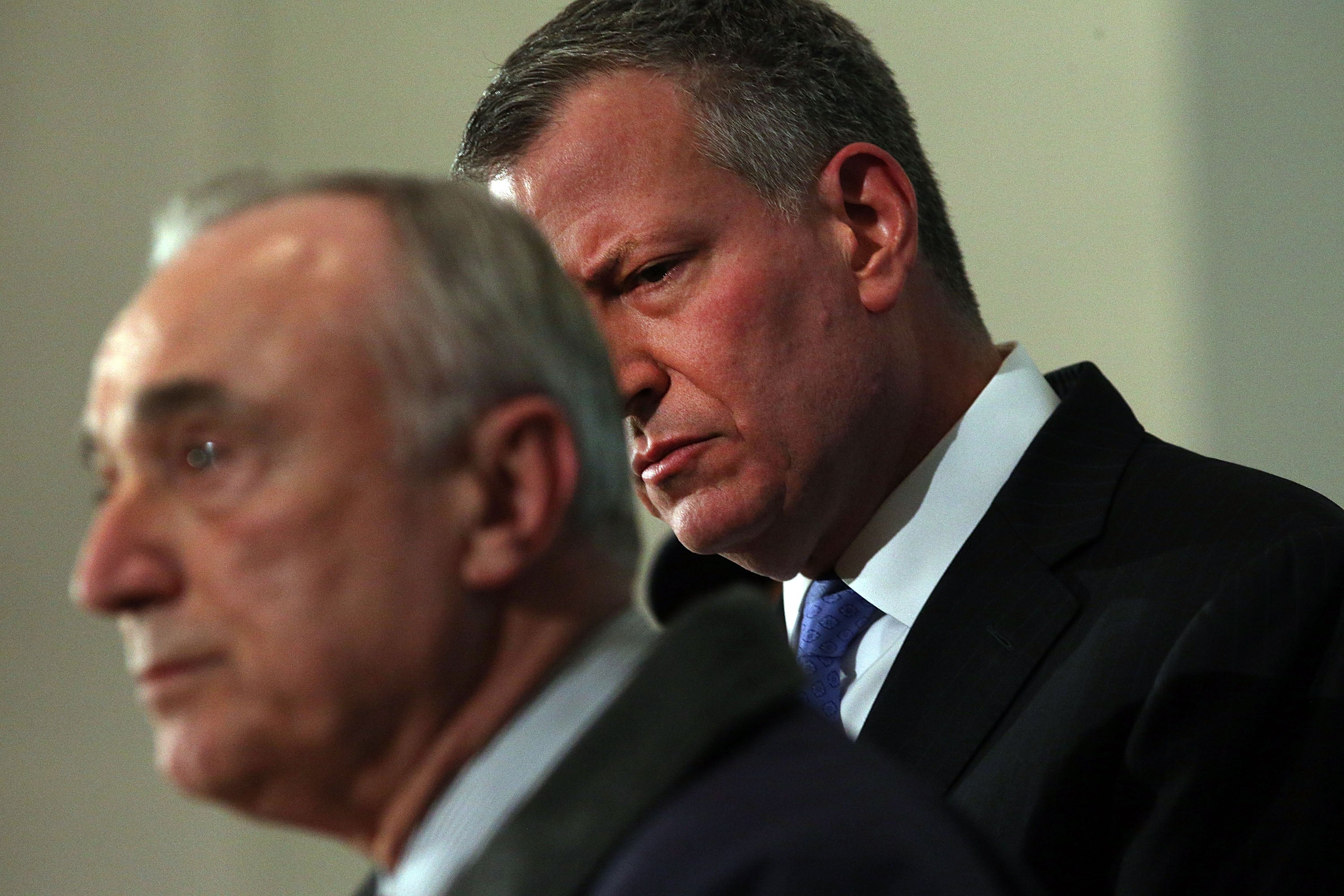 Mayor Bill De Blasio Has Lost Confidence Of Some Officers, NYPD ...