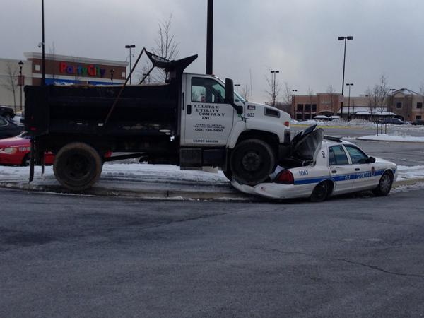 Dump truck driver charged with attempted murder for ramming police ...