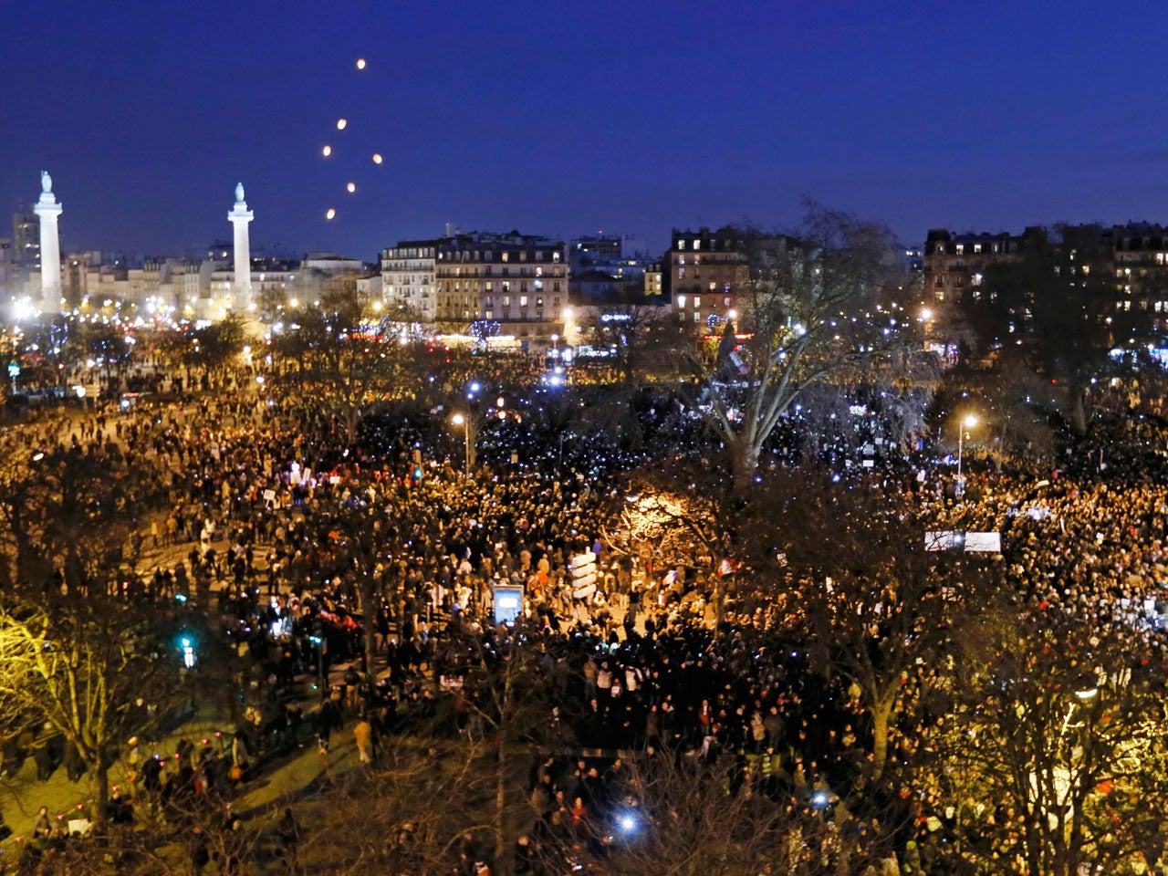 Charlie Hebdo attack: France says 3.7 million attend unity rallies ...