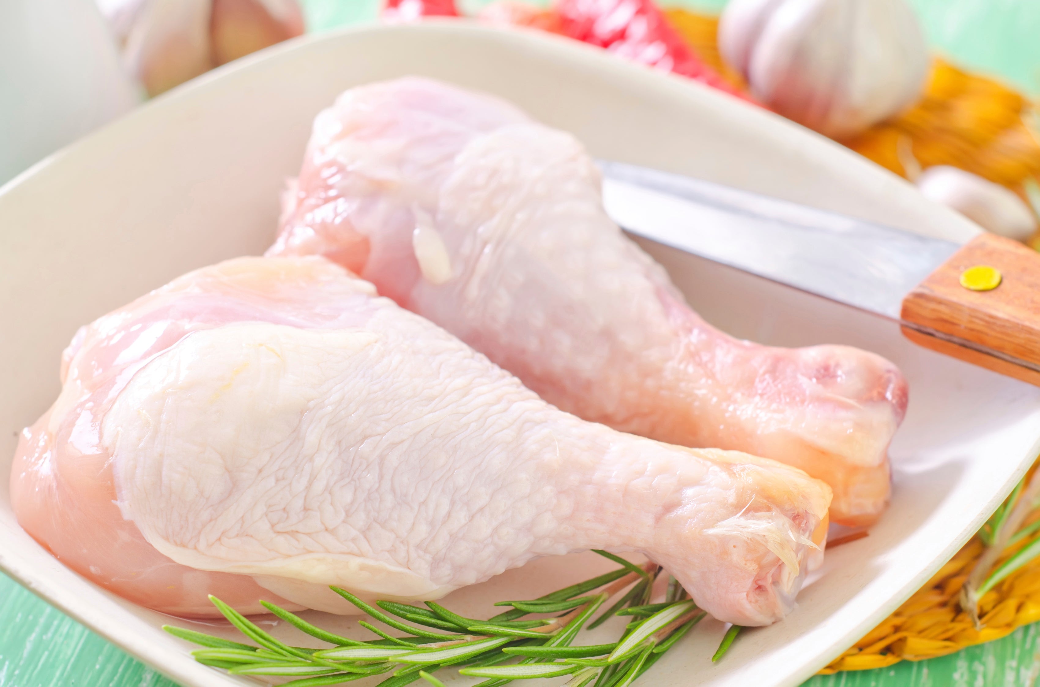 Safest Cutting Board - Raw Chicken