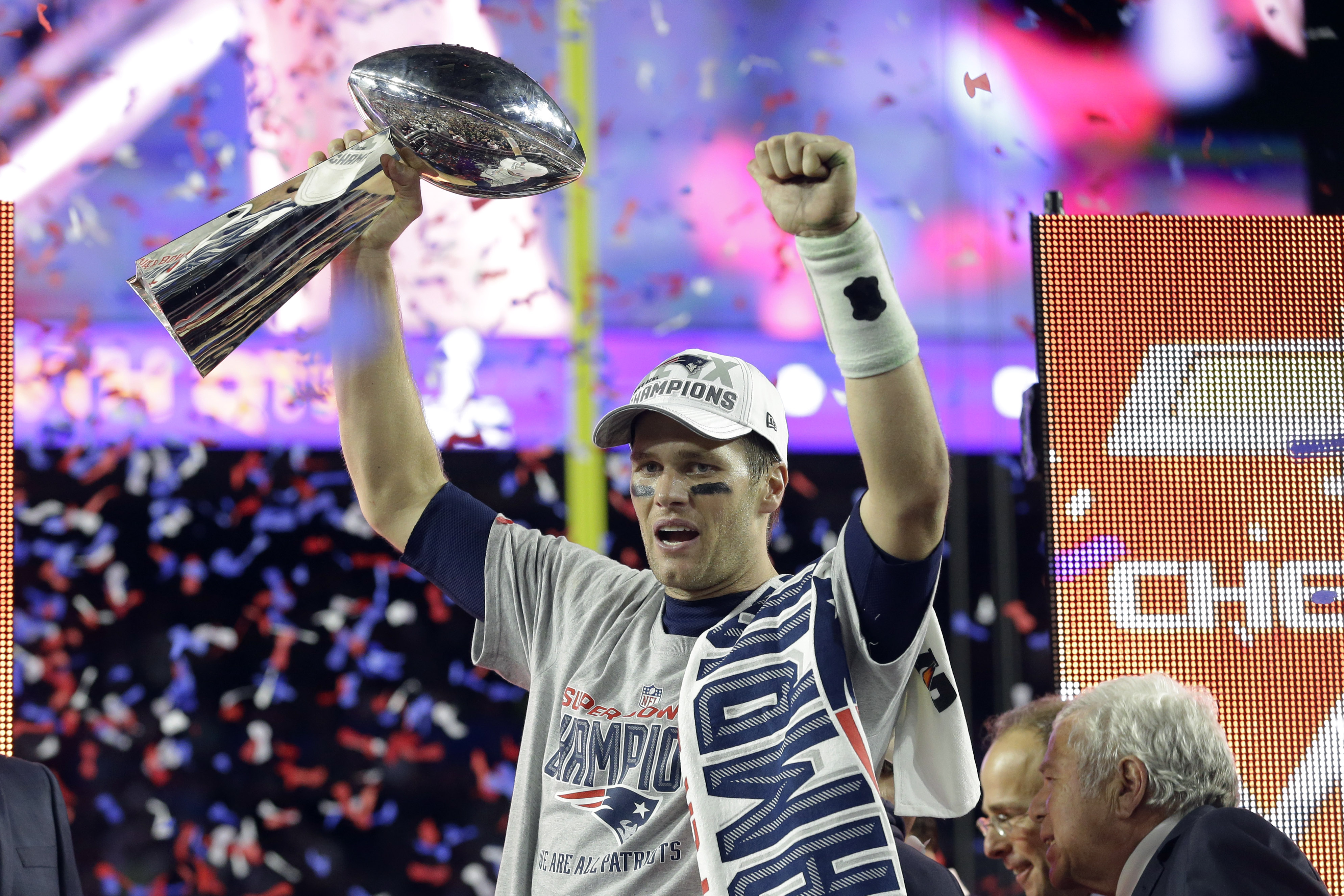 Celebrate Patriots Super Bowl victory with official championship gear