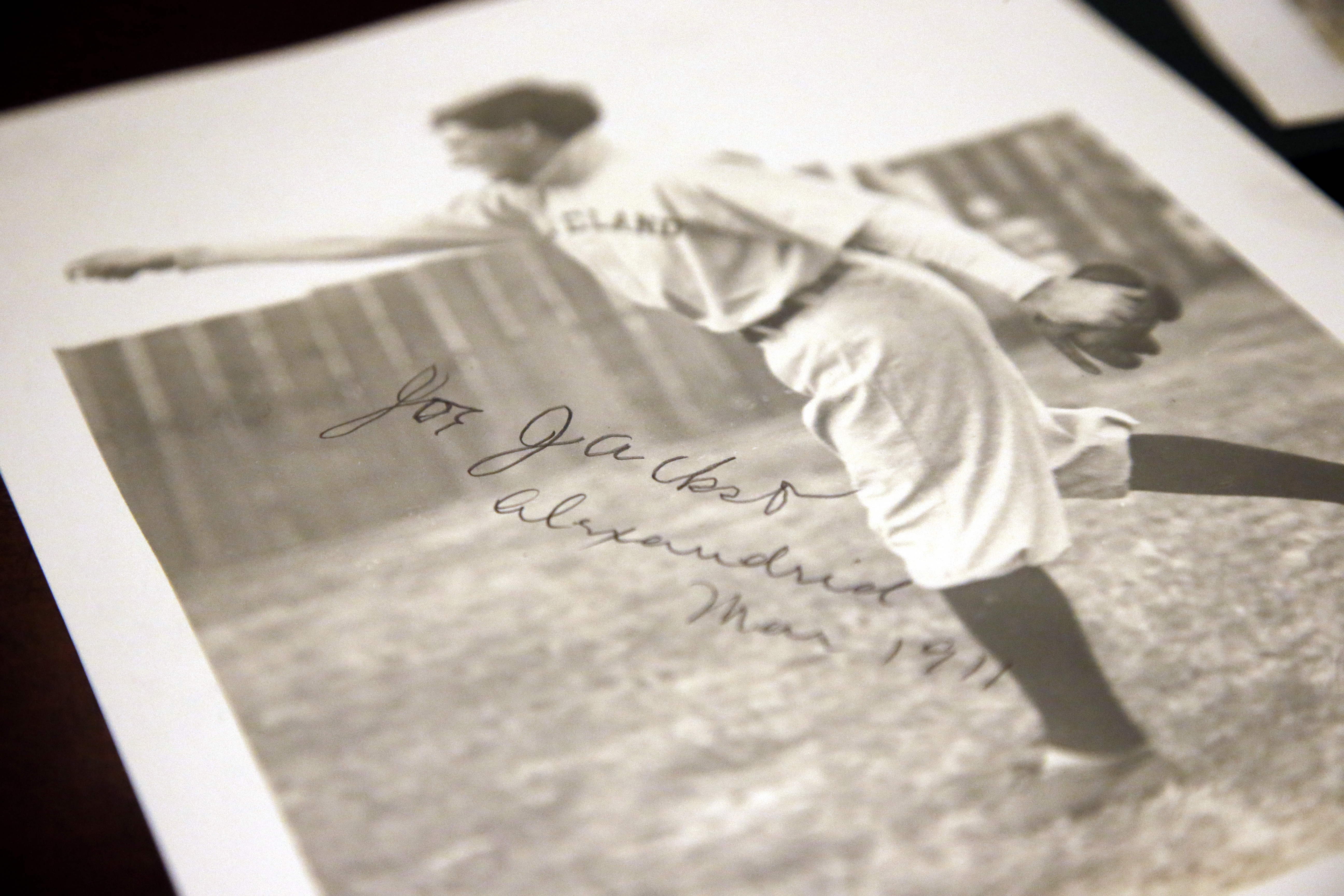 Shoeless Joe Jackson signed photo for sale, could be one-of-a-kind