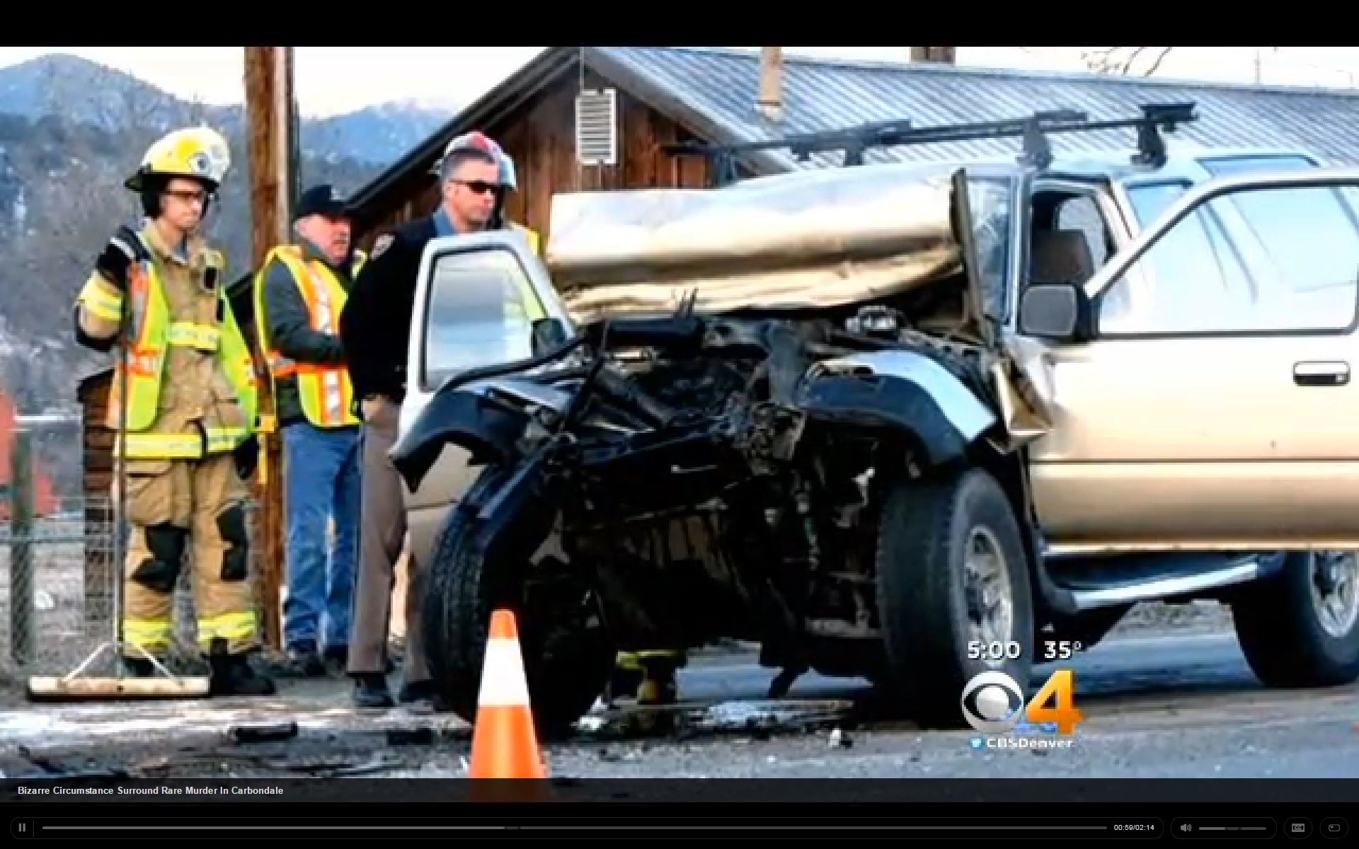 Colorado car crash victim confesses to murder as he's airlifted to