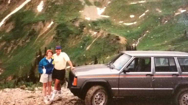 Lynn and Harold Henthorn during a previous outing 