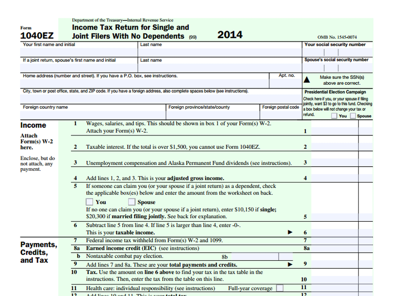 tax-time-10-most-common-irs-forms-explained for Free Printable Irs 1040ez Form Tax time! 10 most common IRS forms explained for Free Printable Irs 1040ez Form