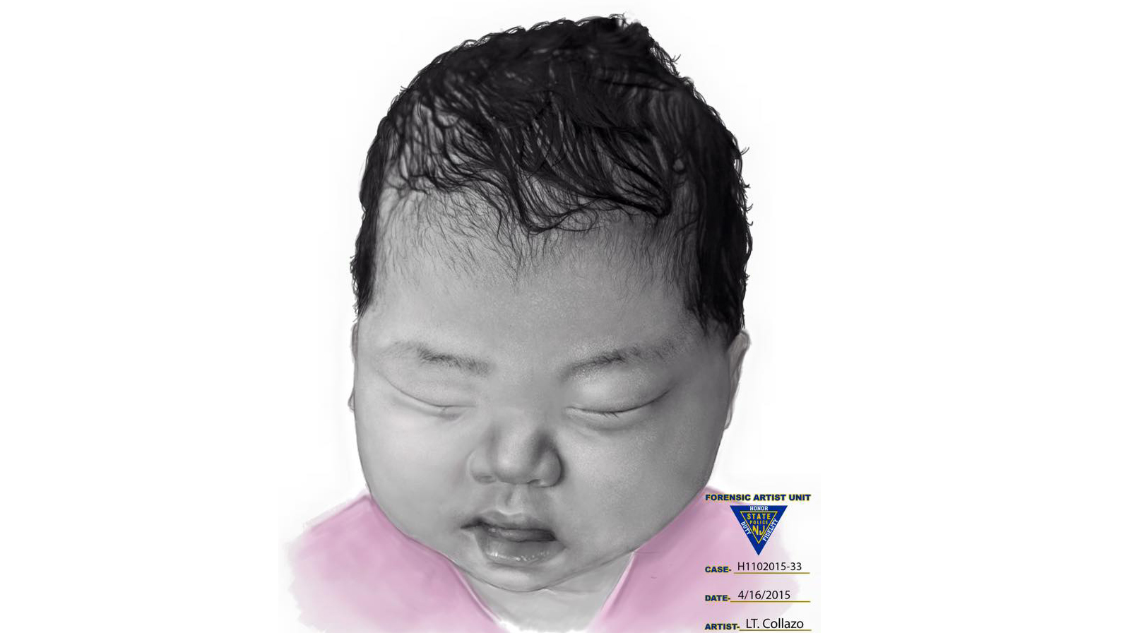 New Jersey State Police Release Sketch Of Newborn Found Dead In Trash ...