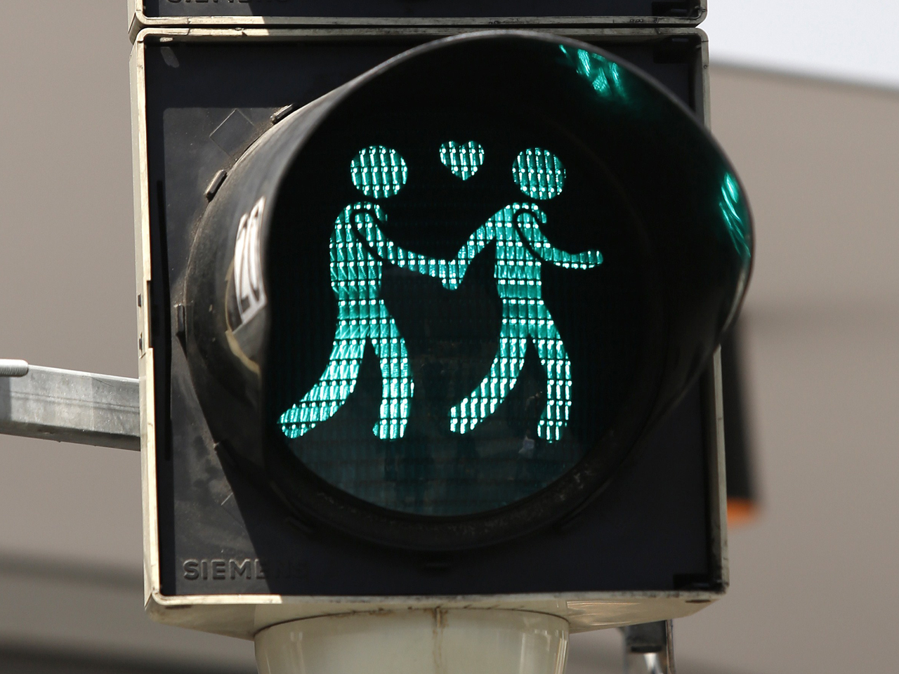 Red, gay, straight: Vienna traffic signals an update - CBS News
