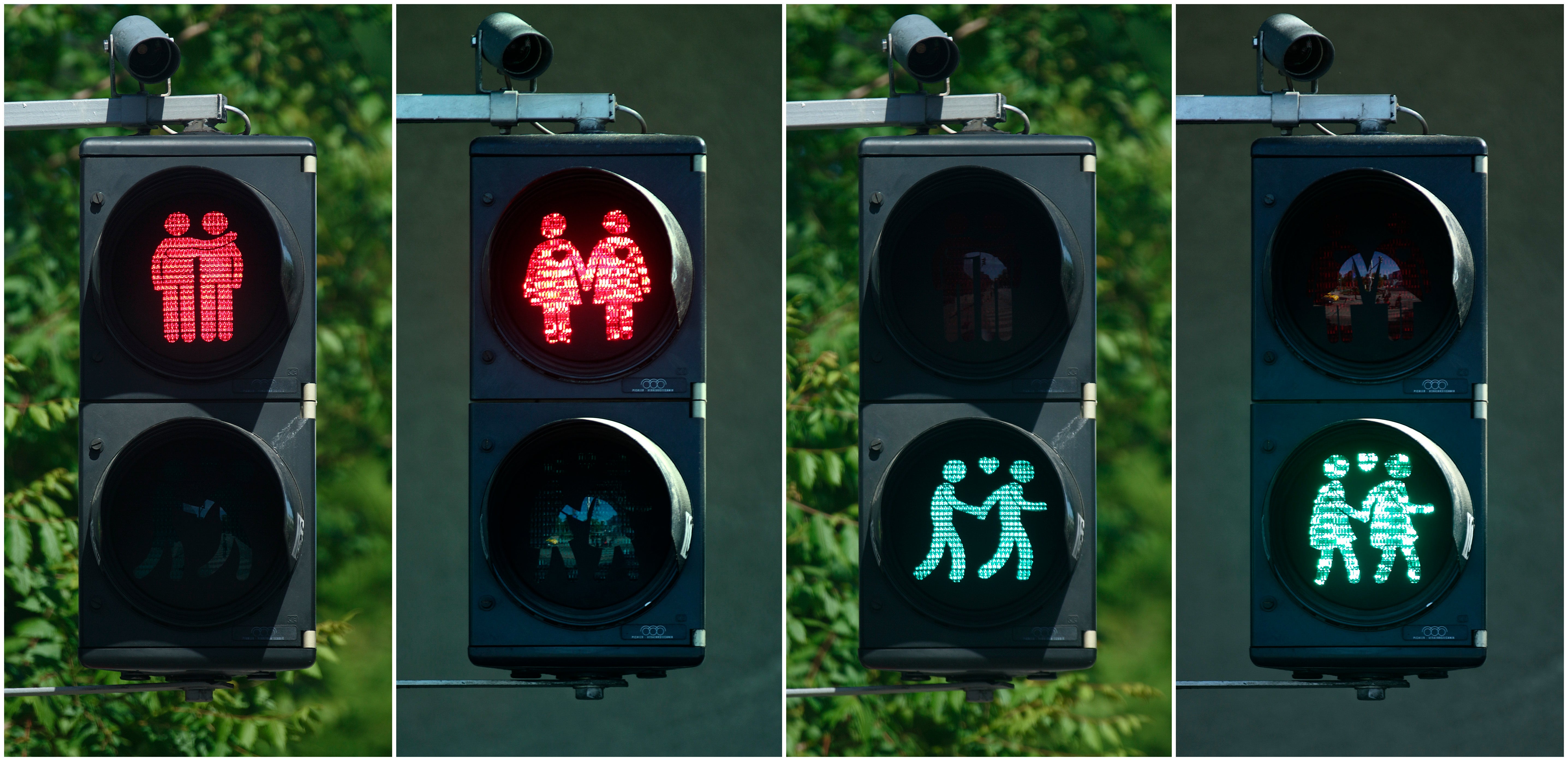 contravening a red traffic light