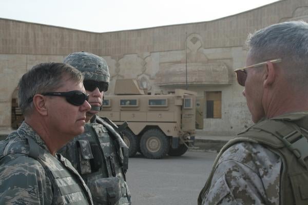 Election 2016: Lindsey Graham reluctantly retires from Air Force ...