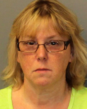Prison worker Joyce Mitchell is seen in a photo provided by the New York State Police. 