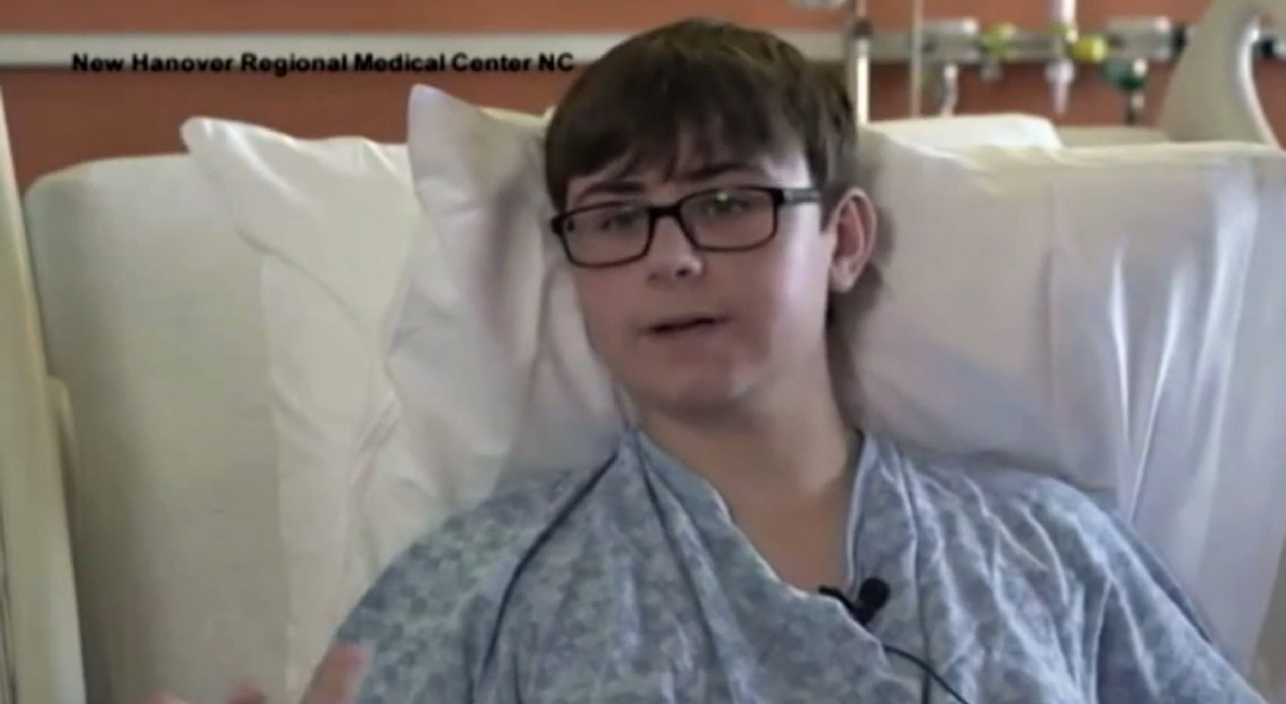 Teen shark attack survivor Hunter Treschl recalls ordeal in North