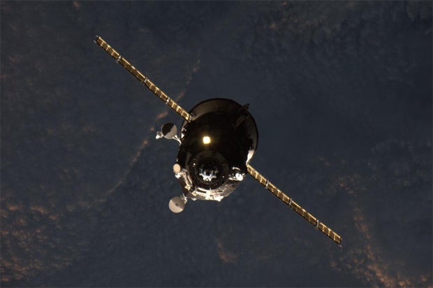 Russian Progress Cargo Ship Docks With Space Station - CBS News