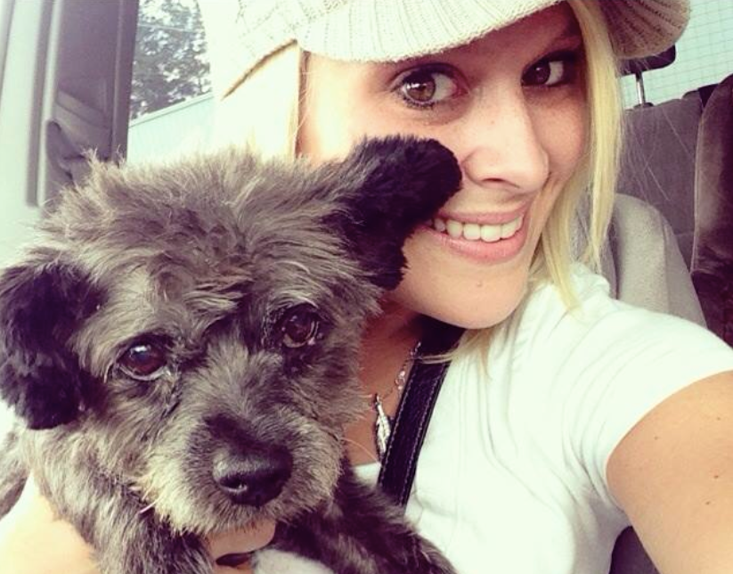 woman adopts terminallyill dog, creates bucket list CBS News