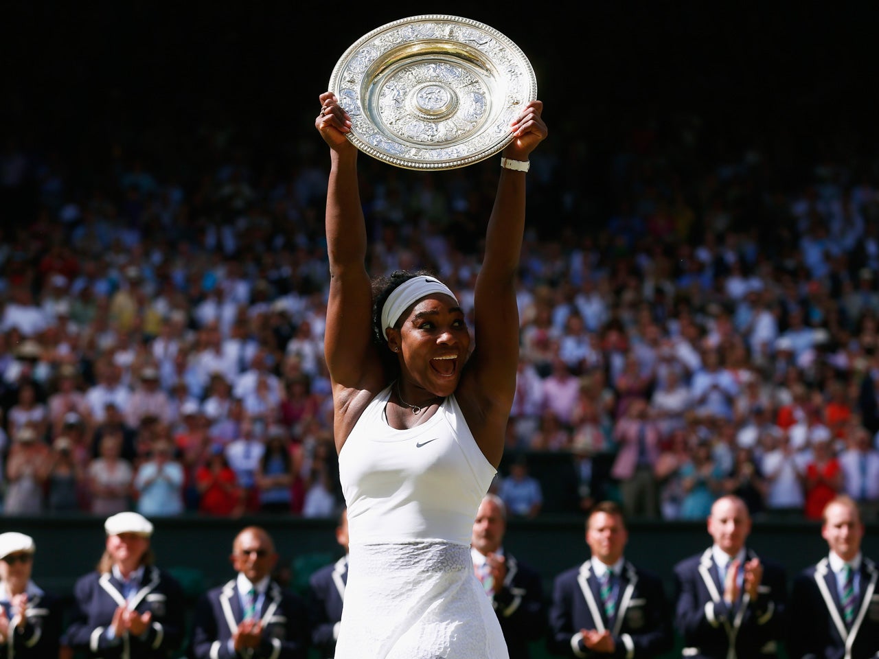 Serena Williams Wins Wimbledon For 4th Grand Slam Title In A Row CBS News Serena Williams Wins Wimbledon For 4th Grand Slam Title In A Row CBS News